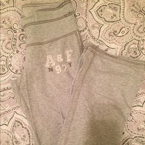 High wasted A&F pants